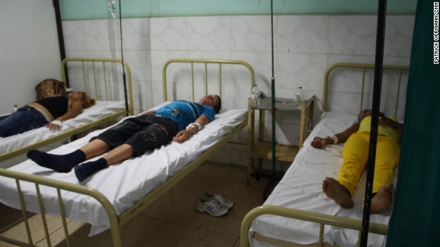 昨年もキューバではコレラが流行した＝２０１２年７月