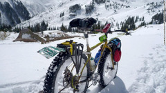 コロラド州テルライドでは雪が降ろうが自転車に乗るのをあきらめる必要はない (C)Bootdoctors Paragon Telluride