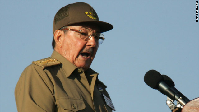 キューバのラウル・カストロ国家評議会議長