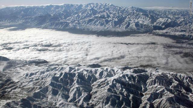 アフガニスタンの山々