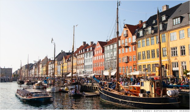 所得税の最高税率はデンマークが１位