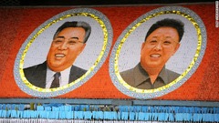 平壌で開催される「アリラン祭」のマスゲーム。北朝鮮の姿といえば、一般にはこうした画像くらいしか目にすることができない＝オラフ・シュルケ氏提供