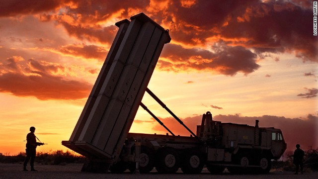 米国のミサイル防衛システムＴＨＡＡＤ＝ロッキード・マーチン提供