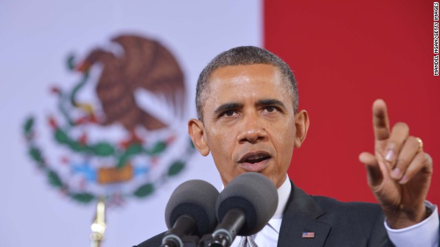 メキシコを訪問したオバマ米大統領
