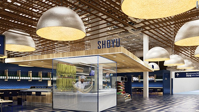 ミネアポリス・セントポール国際空港にあるめん類と寿司専門の高級レストラン「Ｓｈｏｙｕ」　写真提供＝SHOYU