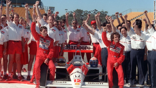 １９８８年にマクラーレン・ホンダは１６戦で１５勝した