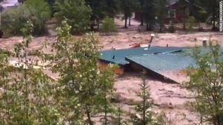 カナダのアルバータ州南部で大規模な洪水が発生