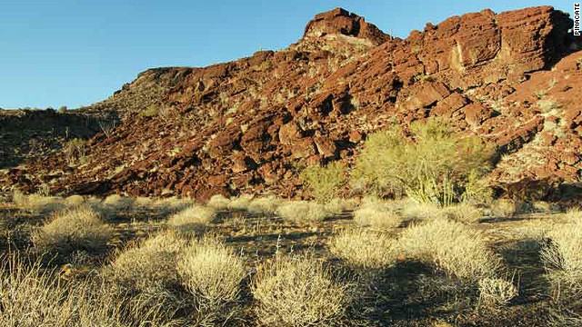 エル・ピナカテとアルタル大砂漠生物圏保護区（メキシコ）＝Pinacate提供