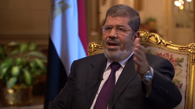 エジプトのムルシ大統領。就任１年目に合わせた大規模デモが予定されている