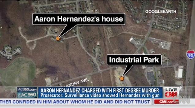 ヘルナンデス被告の自宅近くで知人の遺体が発見された