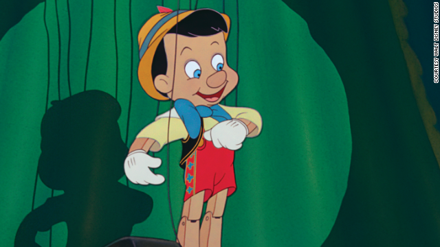 ピノキオ。ディズニーの名作アニメで世界にその名を響かせた＝Walt Disney Studios提供
