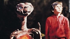 Ｅ．Ｔ．。ジョージ・ルーカス監督のヒット作「Ｅ．Ｔ．」に登場する宇宙人＝Universal Studios提供