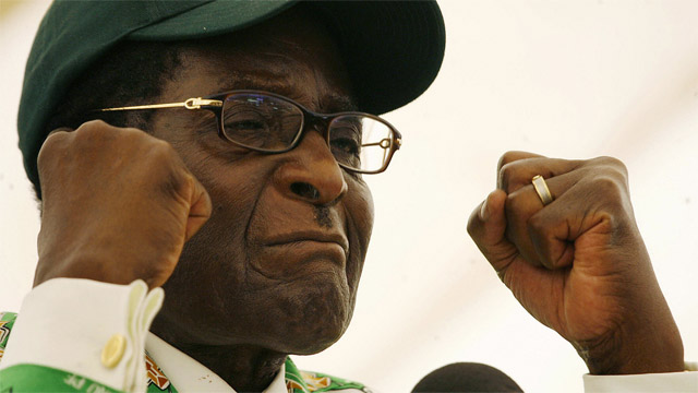 ジンバブエのムガベ大統領　(c)Getty Images