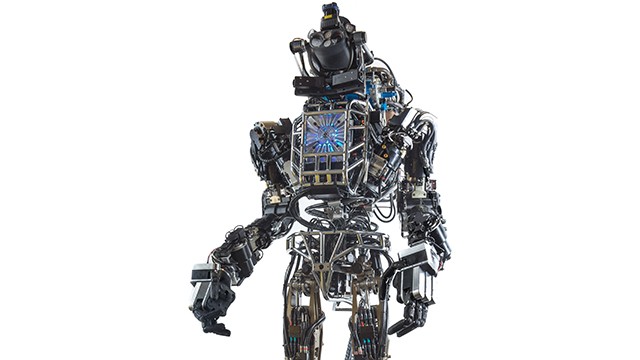 ＤＡＲＰＡ主催の大会で使用されるヒト型ロボット「アトラス」