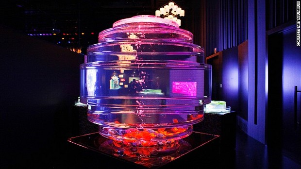 昨年は約２０万人が来場したという＝ART AQUARIUM提供