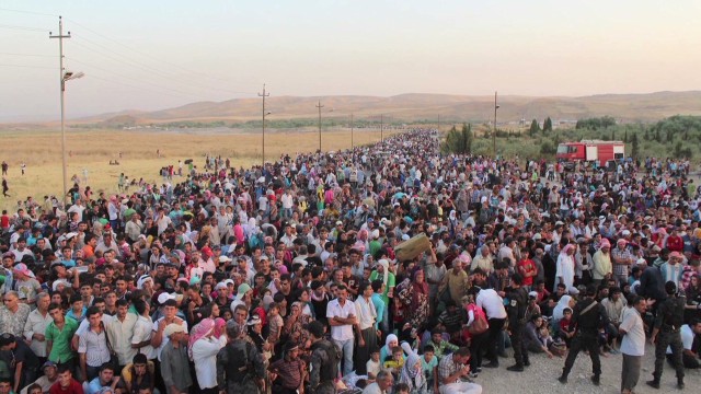 シリア難民が周辺諸国に流入している