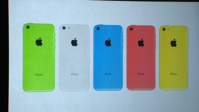 ｉＰｈｏｎｅ５ｃは５色展開