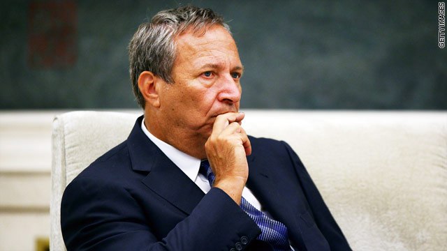 ＦＲＢ議長の候補から外れることが分かったサマーズ氏