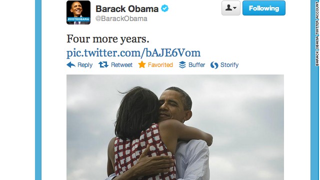 オバマ大統領は再選の喜びをツイッターでも伝えたが、ツイッター上では人種差別発言が増えたという