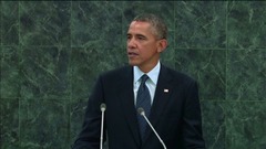 オバマ大統領が国連演説、イラン核問題と中東和平に焦点