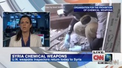 国連査察団が再びシリア入り、化学兵器使用を調査