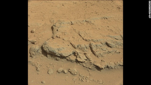 火星の土から水分を検出＝JPL-CALTECH/NASA提供