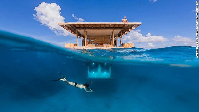 アフリカ・タンザニアのペンバ島に水中に寝室を備えたホテルがオープン