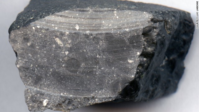 隕石から４４億年前の火星の鉱物が見つかった＝Luc Labenne氏/Nature提供