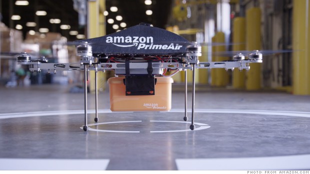 米アマゾンが超小型無人機を使った宅配サービスを計画＝同社から