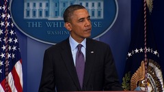 オバマ大統領はマンデラ氏の訃報を受け追悼の意を示した