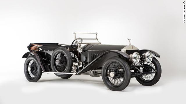 ロールス・ロイス・シルバーゴースト（１９１２）。約１３６万ドルで落札