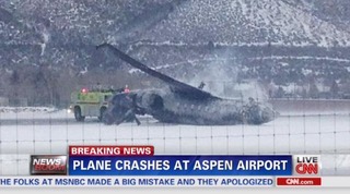 米コロラド州アスペンの空港で小型機が着陸に失敗