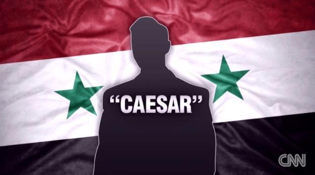 写真はシリア政権からの離反者「シーザー」（仮名）が提供