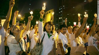 タイの首都バンコクでは反政府デモが続く