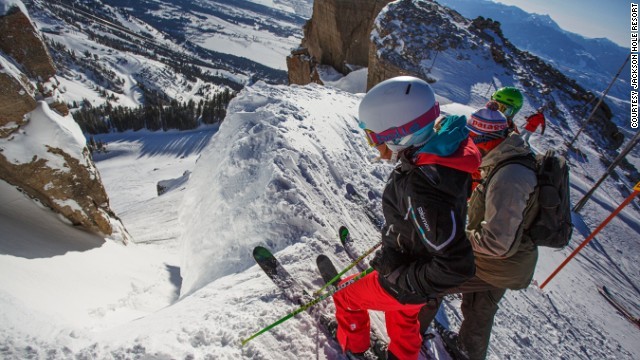 14.コーベッツ・クーロワール(米ワイオミング州・ジャクソンホール)=JACKSON HOLE RESORT提供