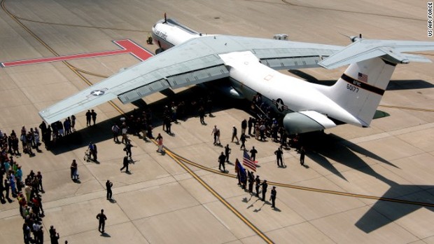 Ｃ－１４１スターリフターもベトナム戦争で兵員を輸送＝US AIR FORCE提供