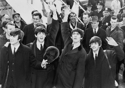 ビートルズが訪米＝１９６４年２月７日、ジョン・Ｆ・ケネディ空港 © Apple Corps Ltd.