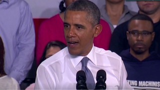 オバマ大統領が演説中の「失言」で直筆の謝罪文を書いた
