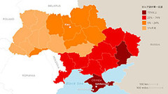 地図で見るウクライナ