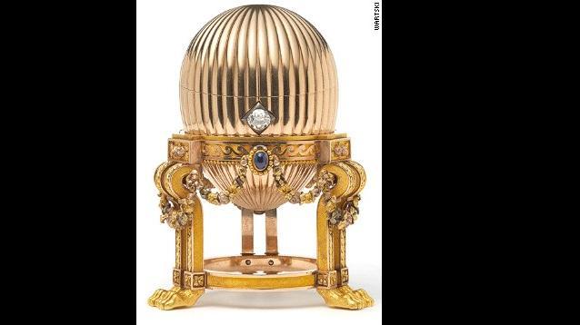 ファベルジェ工房製のイースターエッグ=ウォルツスキー提供