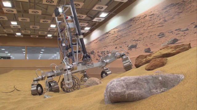 エアバス・ディフェンス・アンド・スペース社がロンドン郊外に火星を模した施設を作った