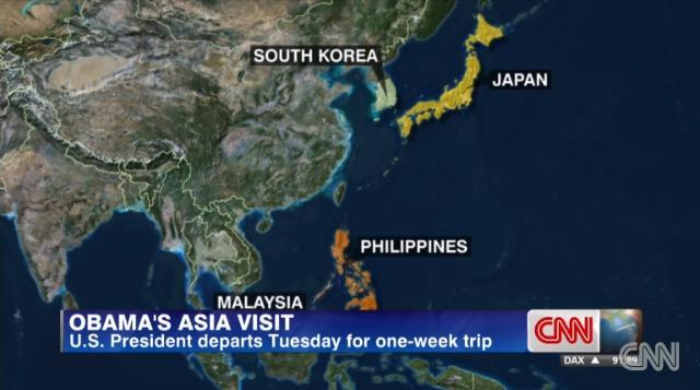 日本、韓国、マレーシア、フィリピンの各国を訪問する