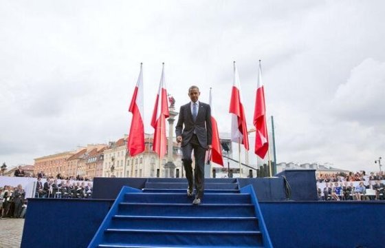 オバマ大統領はワルシャワを訪問し演説を行った＝Pete Souza/White House提供