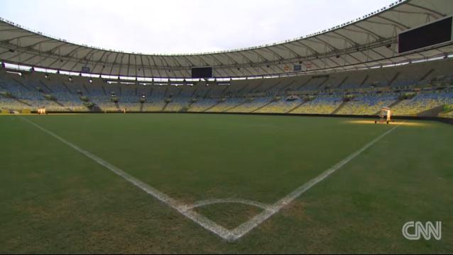 決勝が行われるマラカナン・スタジアム。米国人による観戦券購入が増えているという