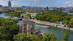１９９６年に世界遺産に登録された広島の原爆ドーム＝政府観光局提供