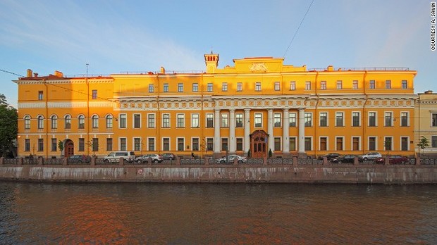 ロシア・サンクトペテルブルク・ユスポフ宮殿。１９１６年にグリゴリー・ラスプーチン暗殺＝A. SAVIN提供