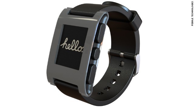 ペブルウオッチはクラウドファウンディングで１０００万ドルを集めた＝Pebble Technologiesから