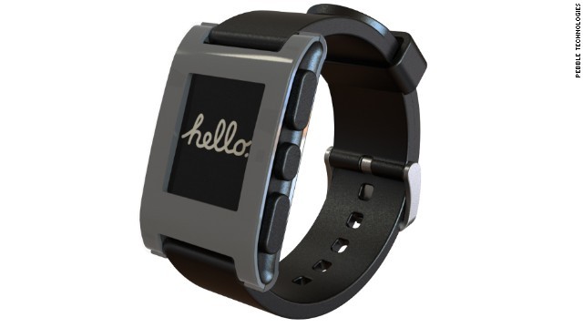 ペブルウオッチはクラウドファウンディングで１０００万ドルを集めた＝Pebble Technologiesから