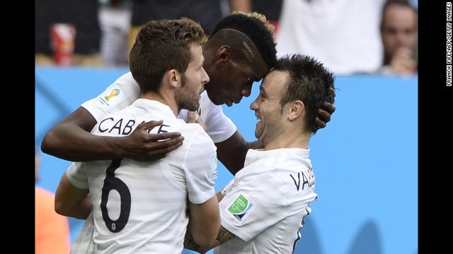 フランスがナイジェリアを下して準々決勝に進出