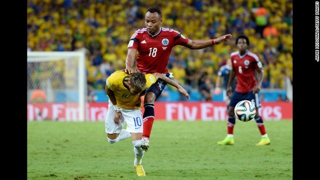 Cnn Co Jp ネイマール骨折 ブラジル ドイツ４強 ｗ杯 1 2